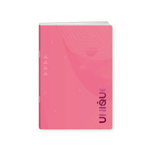 Picture of A5 UNIQUE LINED GLUED NOTEBOOK 96PGS PINK